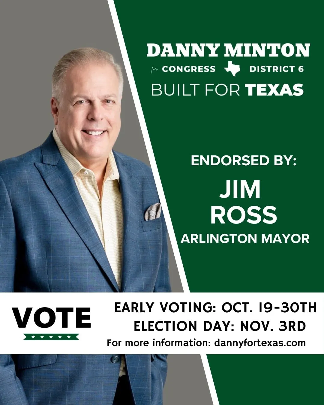 Jim Ross, Mayor of Arlington